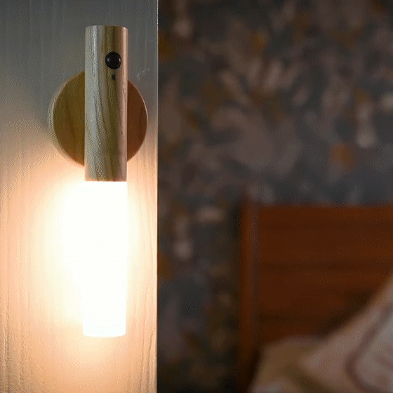 Motion-Sensing LED Wall Night Light