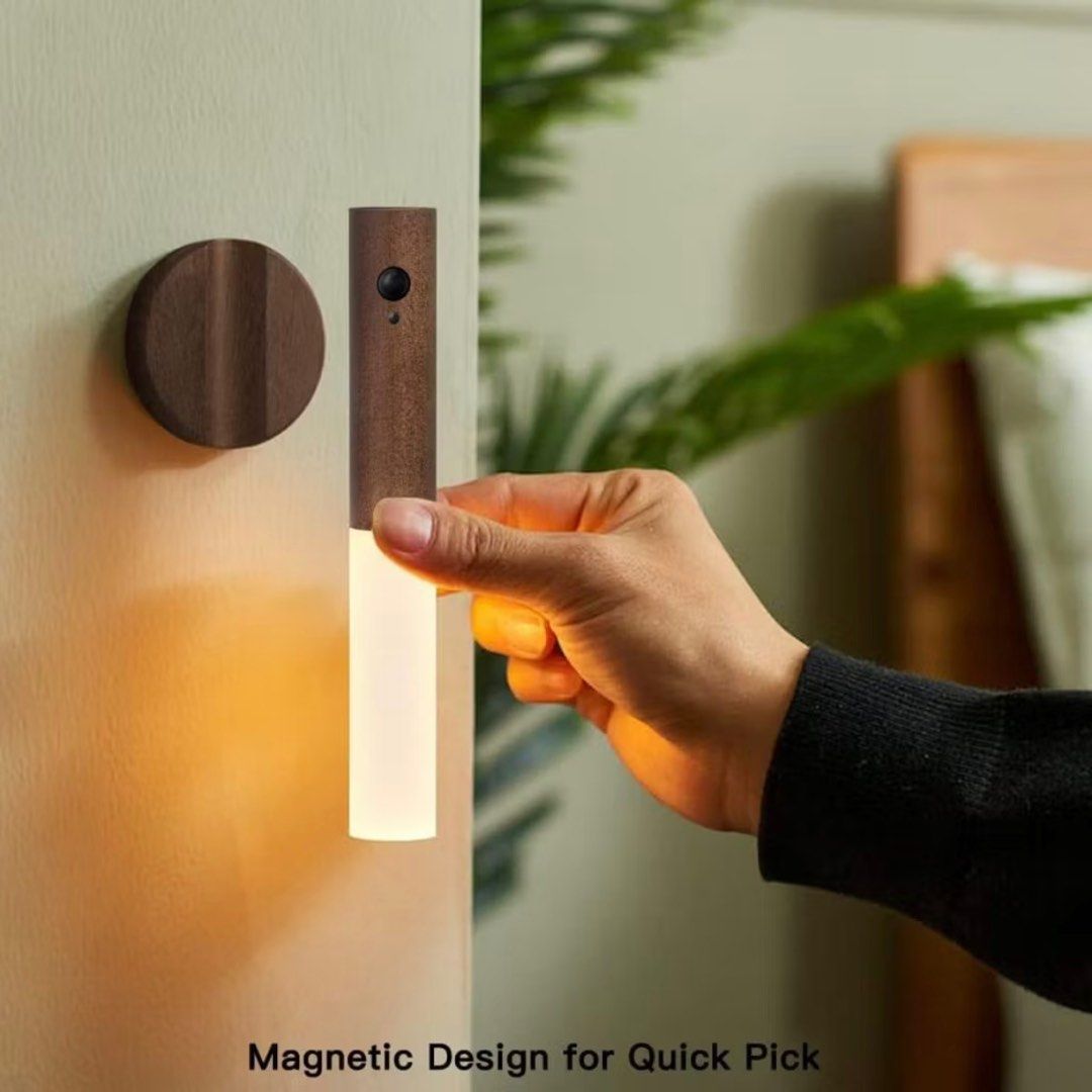 Motion-Sensing LED Wall Night Light