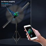 360° 3D Hologram Fan Display –