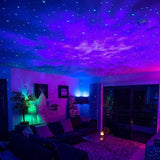 StarrySky Galaxy Projector with LED Nebula & Remote Control