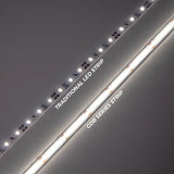 FlexiGlow LED COB Light Strip with Dimmable Warm & Cool White