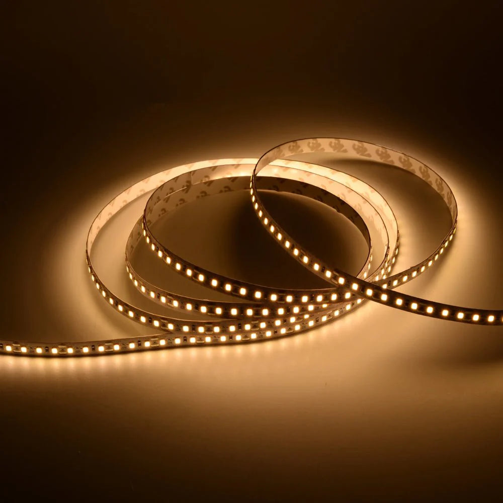 FlexiGlow LED COB Light Strip with Dimmable Warm & Cool White