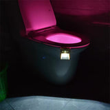 GlowBowl LED Toilet Night Light with Motion Sensor