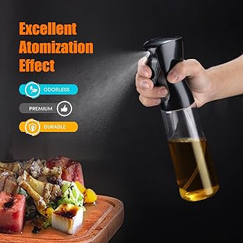 EleganceMist Oil Spray Bottle for Stylish Kitchen Prep
