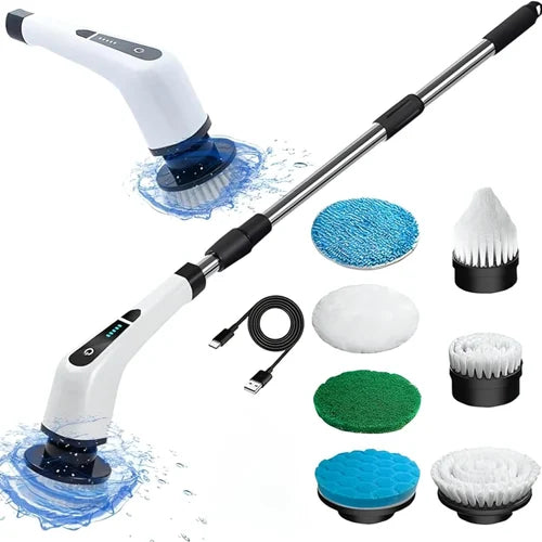 Electric cleaning brush 9 in 1 multifunctional wireless