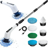 Electric cleaning brush 9 in 1 multifunctional wireless